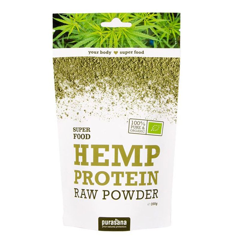 Purasana Hemp proteinpulver 200g