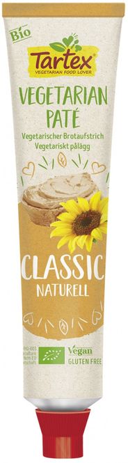 Hovedbilde Tartex Vegetarpostei Classic Naturell 200g tube