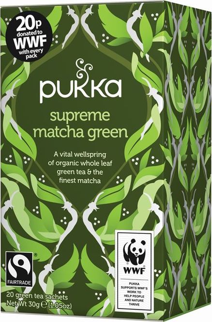 Hovedbilde Pukka Supreme Matcha Green Tea 20 poser