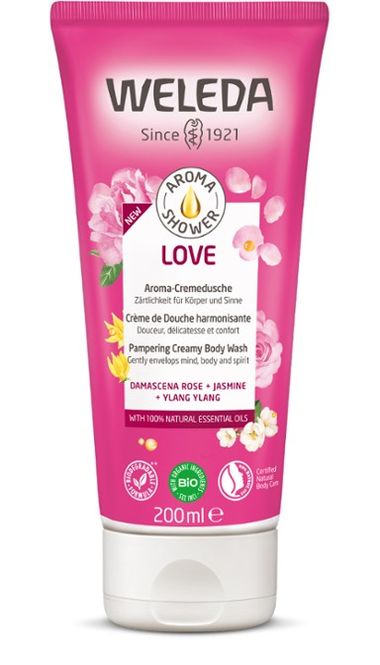 Hovedbilde Weleda Aroma Shower LOVE 200 ml