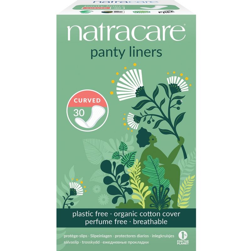 Natracare Truseinnlegg anatomiske 30 stk