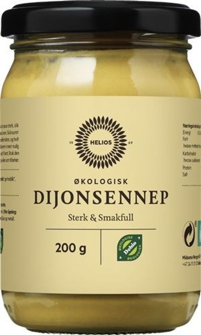 Hovedbilde Helios Dijon Sennep 200g
