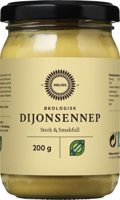 Helios Dijon Sennep 200g