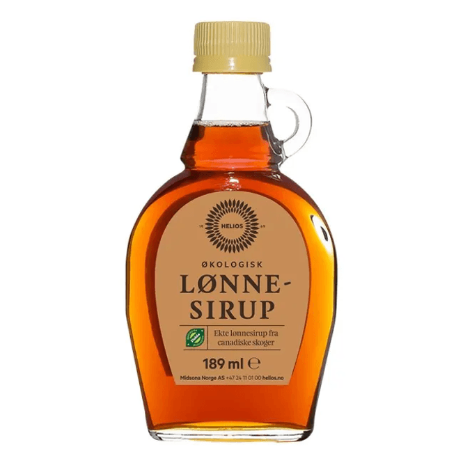 Hovedbilde Helios Lønnesirup 189ml