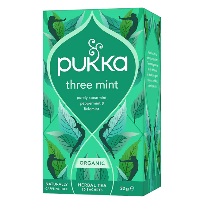 Hovedbilde Pukka Three Mint 20 poser