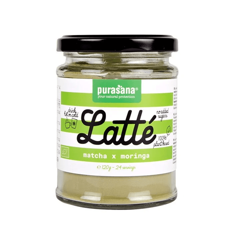 Purasana LATTE Matcha Moringa 120g