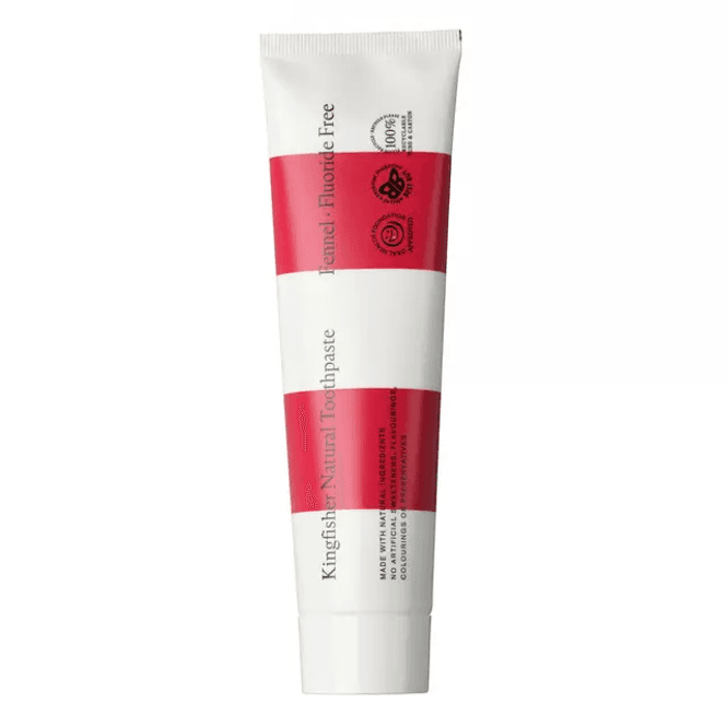 Hovedbilde Kingfisher Tannkrem Fennel uten fluor 100 ml