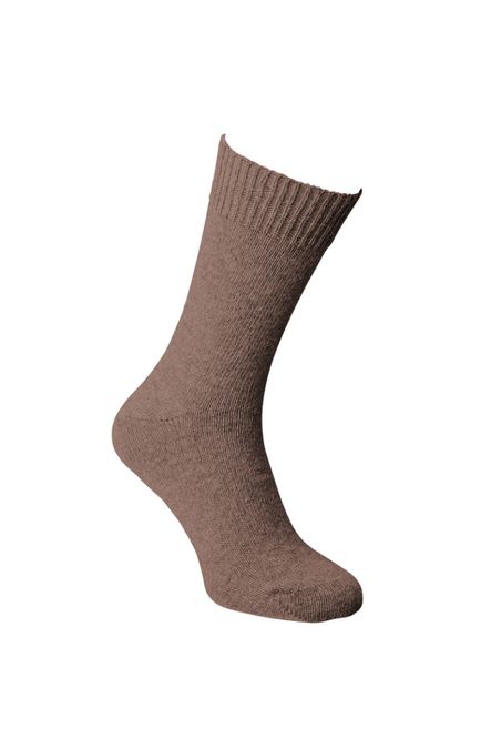 Hovedbilde Fellhof Alpakka Ullsokker tynne brune 35/38