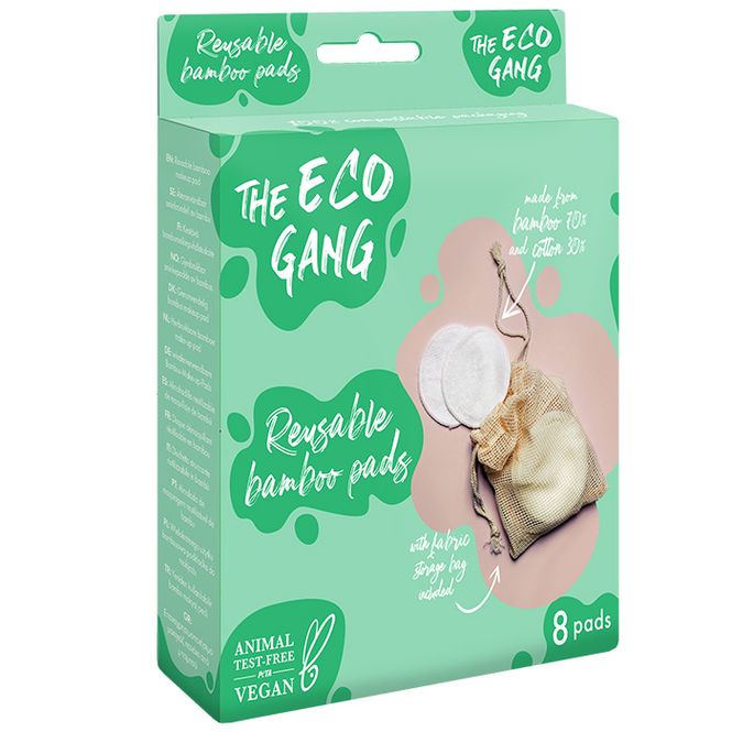Hovedbilde ECO GANG Bambus Pads 8 stk