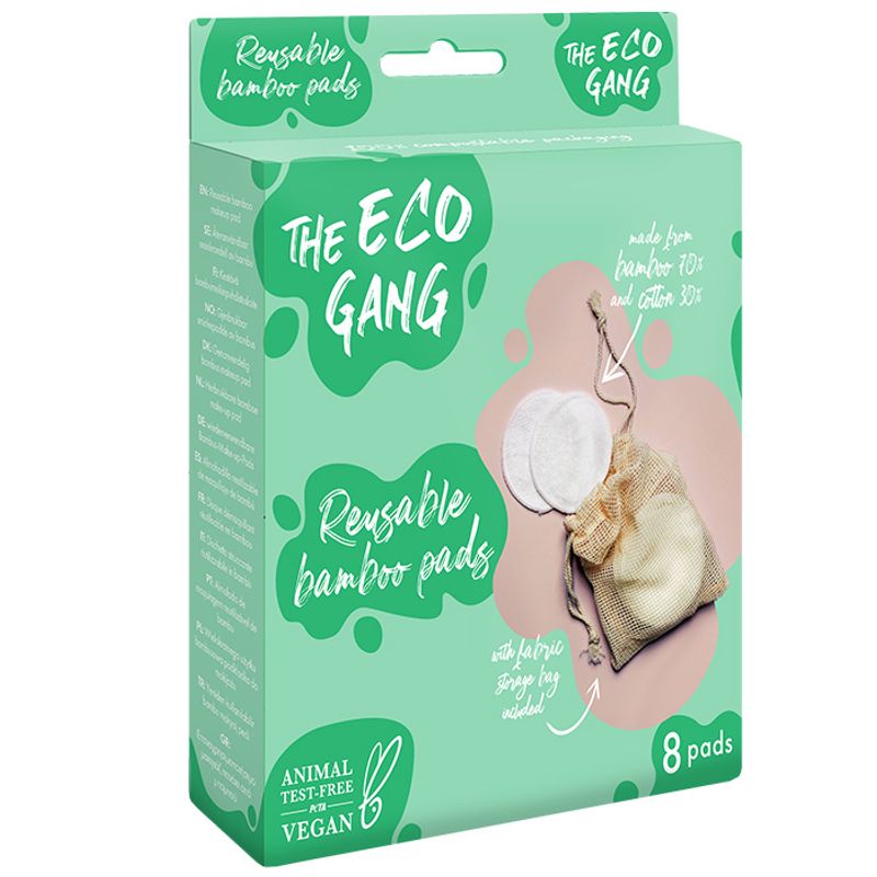 ECO GANG Bambus Pads 8 stk