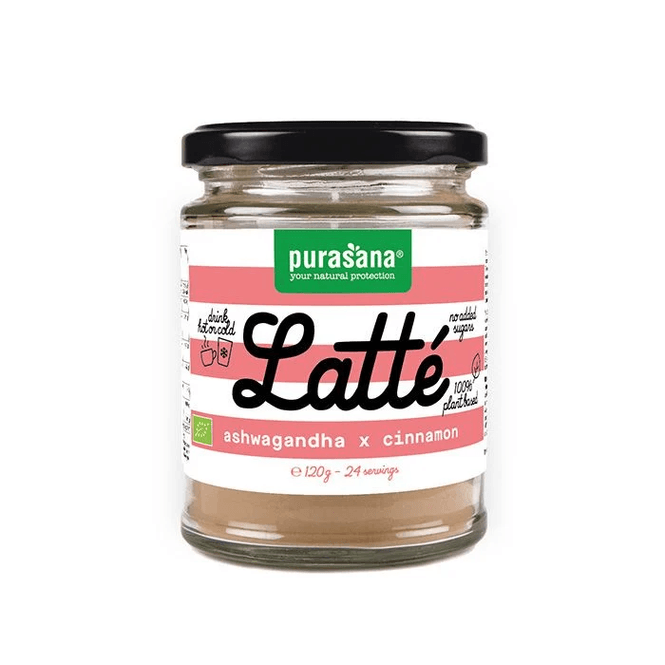 Hovedbilde Purasana LATTE Ashwagandha Cinnamon 120g