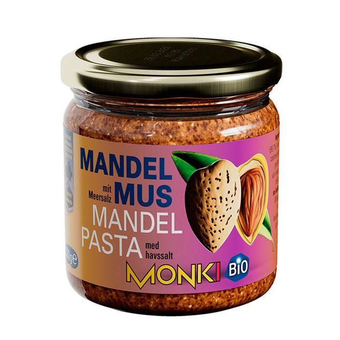 Hovedbilde Monki Mandelsmør 330g