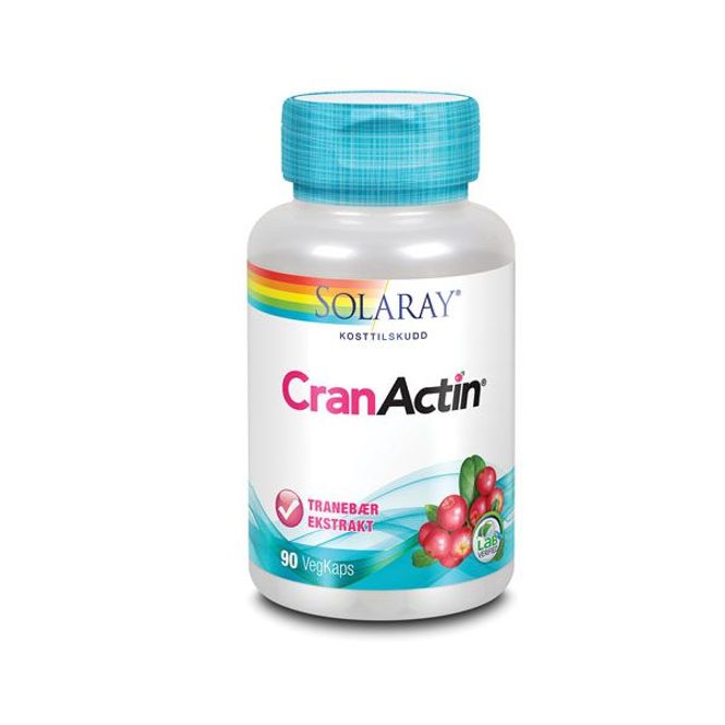 Hovedbilde Solaray CranActin 90 kapsler