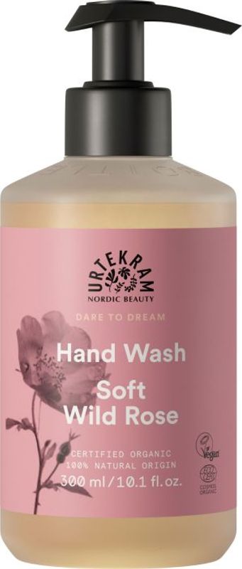 Urtekram Dare to Dream Hand Wash Soft Wild Rose 300 ml