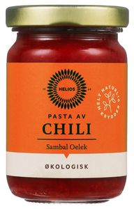 Hovedbilde Helios Sambal Oelek Chilipaste 100g