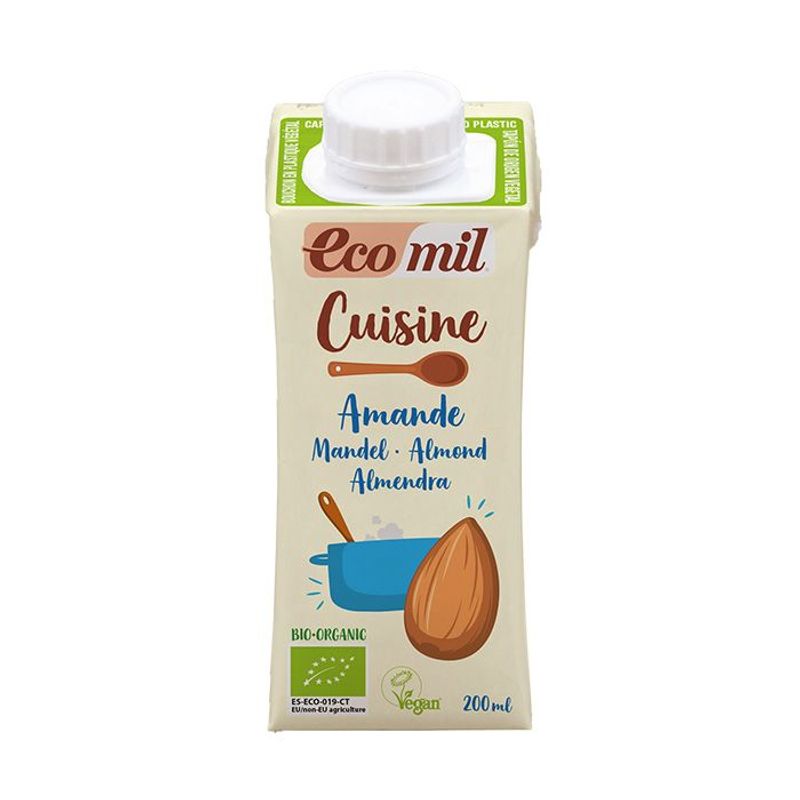 EcoMil Mandelmatfløte 200 ml