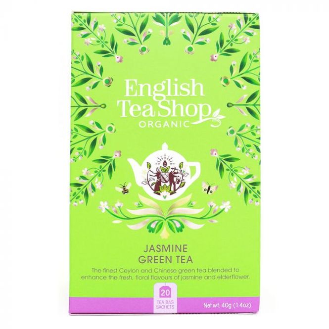 Hovedbilde English Tea Shop Green Tea Jasmine 20 poser