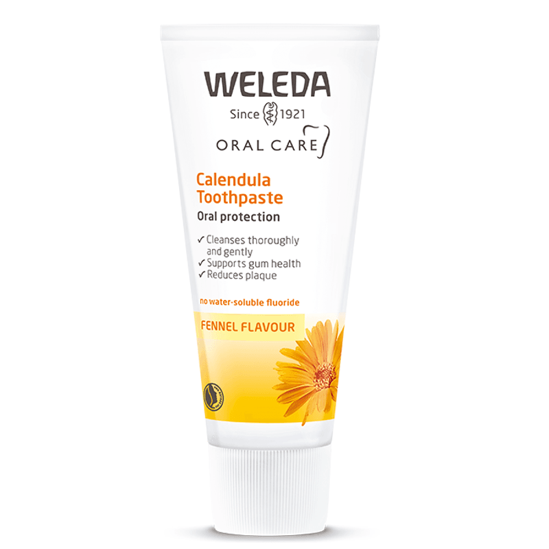 Weleda Calendula Tannkrem uten fluor mentolfri 75 ml